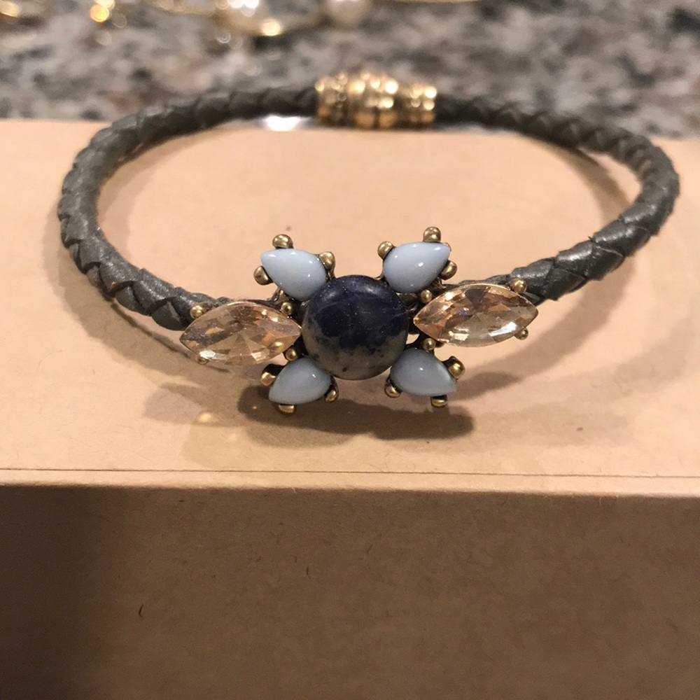 J. Crew Blue bracelet